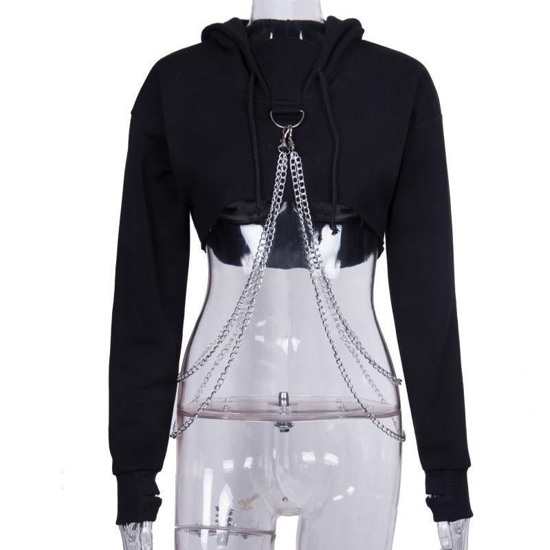 Buckle Chain Shawl for Women’s Outerwear