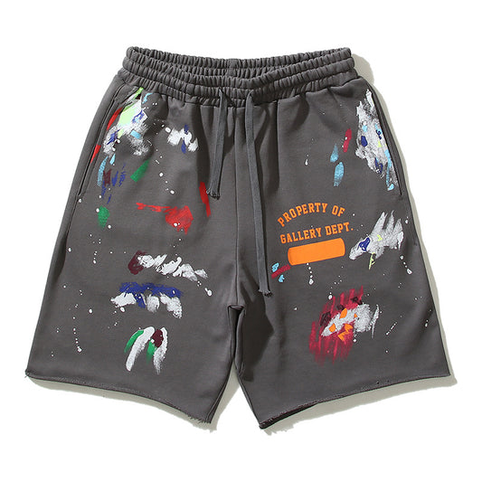 American High Street Retro Loose Casual Five-Point Pants